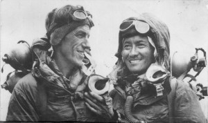 Sir Edmund Hillary and Tenzing Noray