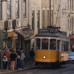 Tram 28 adds to the charm of Lisbon while carrying passengers through its winding streets.